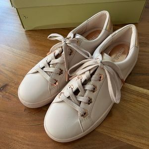 Michael kors Irving lace up leather 43s8irfs5l US5.5M IT size 35.5 soft pink